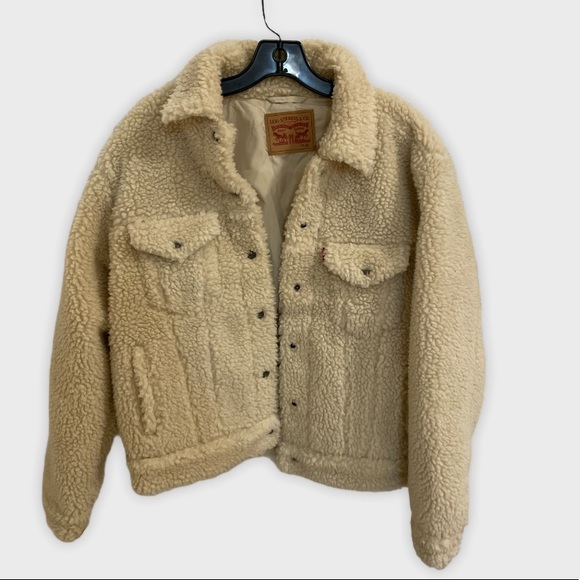 Levi's Jackets & Coats | Levis Teddy Jacket Size M | Poshmark